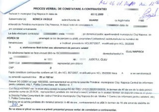 Amenda parcare primarie Politia Comunitara